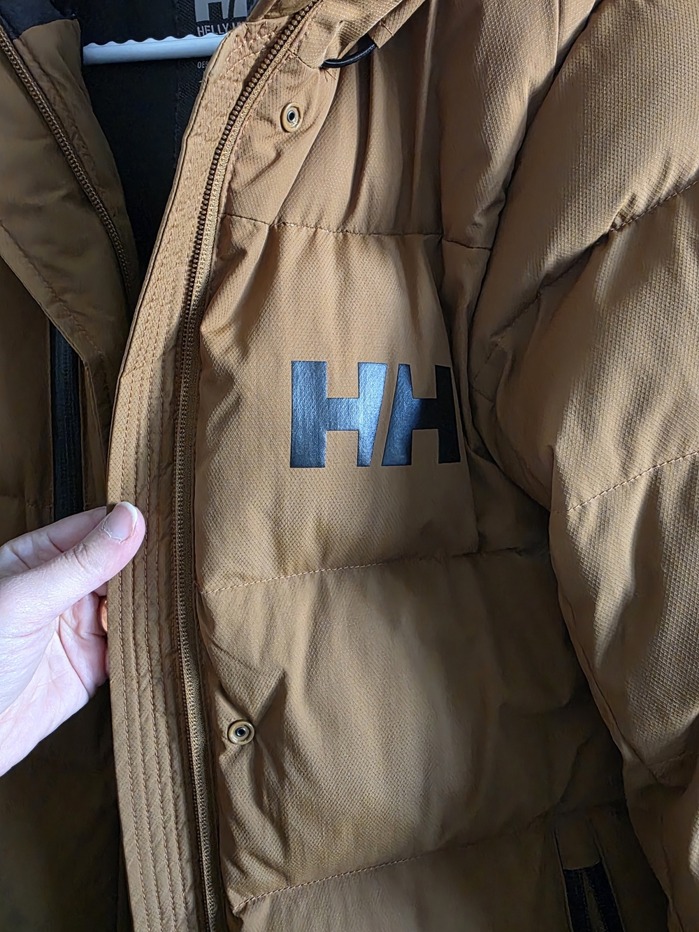 Helly Hansen Brown Puffer Coat - Picture 2 of 7